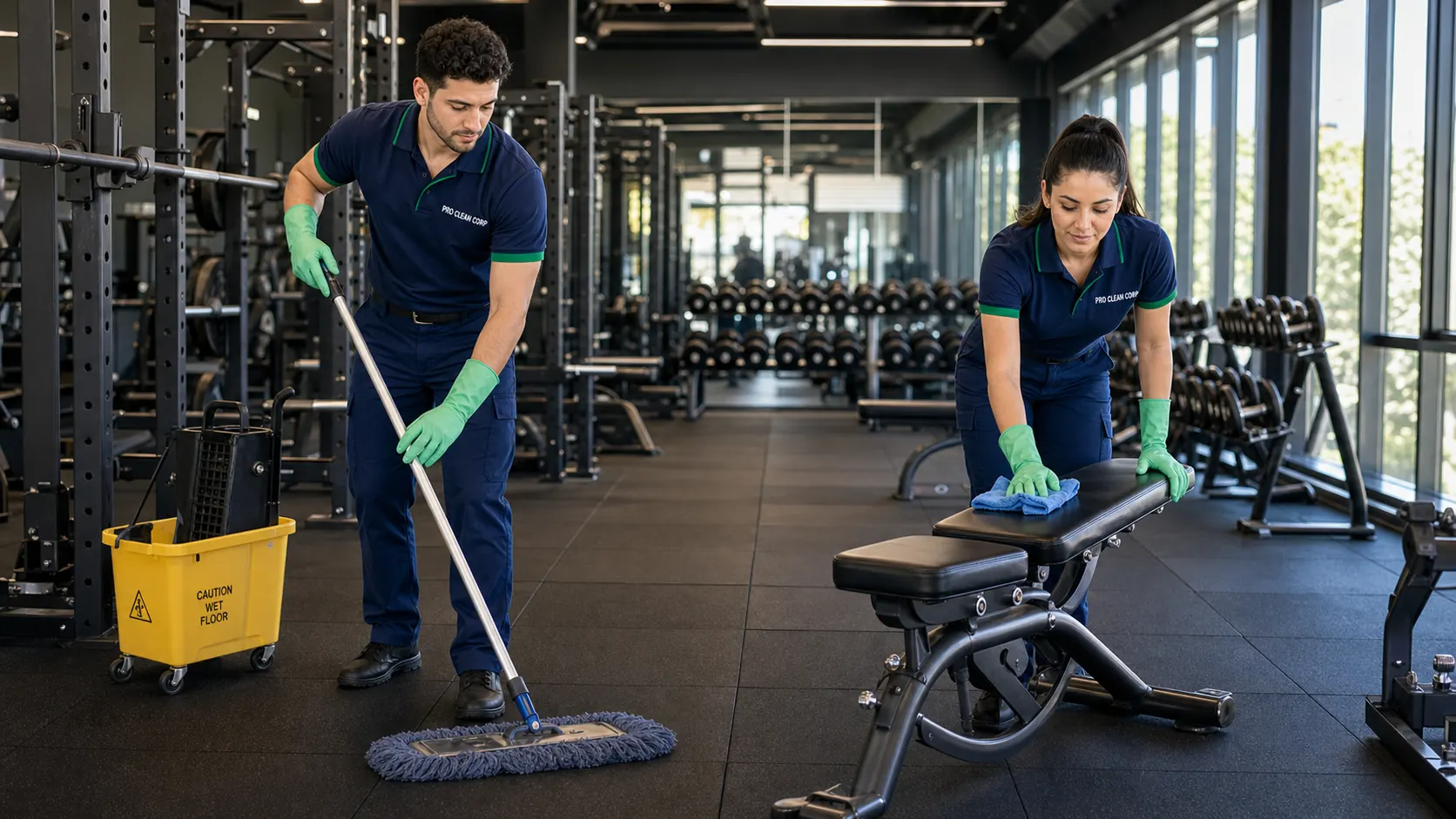 Gym Cleaning commercial cleaning services in Carlingford NSW